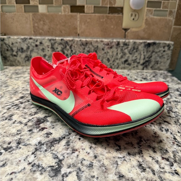 Nike Dragonfly XC Cross Country Spikes Hyper Orange/Brights Crimson Size 9.5 - Picture 1 of 11